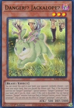 Danger!? Jackalope? (V.2 - Ultra Rare) - 25th Anniversary Rarity Collection (Ultra Rare) [RA01-013] Hover Image