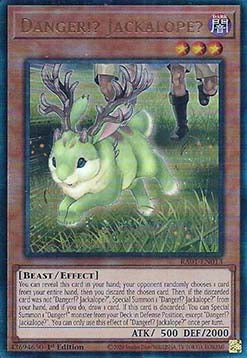 Danger!? Jackalope? (V.7 - Ultimate Rare) - 25th Anniversary Rarity Collection (Ultimate Rare) [RA01-013] Hauptbild