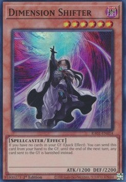 Dimension Shifter (V.1 - Super Rare) - 25th Anniversary Rarity Collection (Super Rare) [RA01-014] Hoofdafbeelding