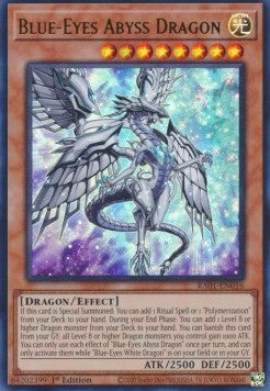 Blue-Eyes Abyss Dragon (V.2 - Ultra Rare) - 25th Anniversary Rarity Collection (Ultra Rare) [RA01-016] Hover Image