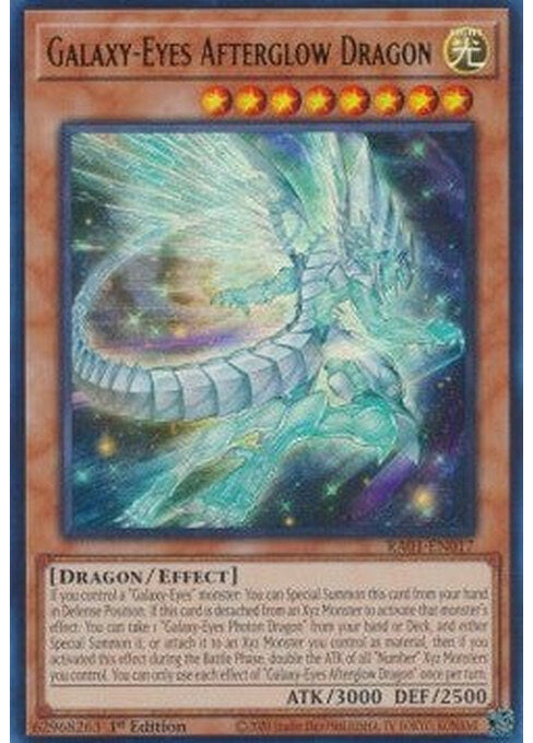 Galaxy-Eyes Afterglow Dragon — 25th Anniversary Rarity Collection (RA01-017) Yu-Gi-Oh! card Hoofdafbeelding