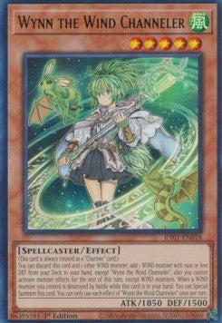 Wynn the Wind Channeler (V.2 - Ultra Rare) - 25th Anniversary Rarity Collection (Ultra Rare) [RA01-018] Hoofdafbeelding
