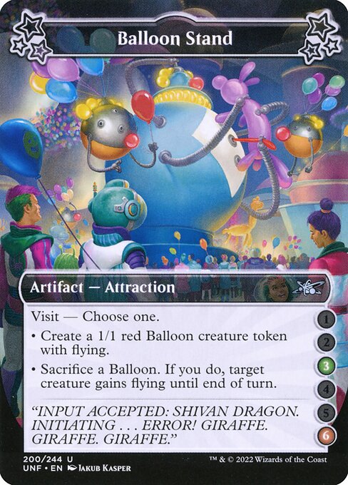 Balloon Stand – Unfinity (UNF-200b) Magic: The Gathering card | LC-REM-20260804-15339522818380-7412ea3f-646c-41bd-be94-cf2a2c0cee14 Imagen principal del producto