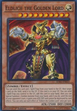 Eldlich the Golden Lord (V.1 - Super Rare) - 25th Anniversary Rarity Collection (Super Rare) [RA01-019] Hoofdafbeelding