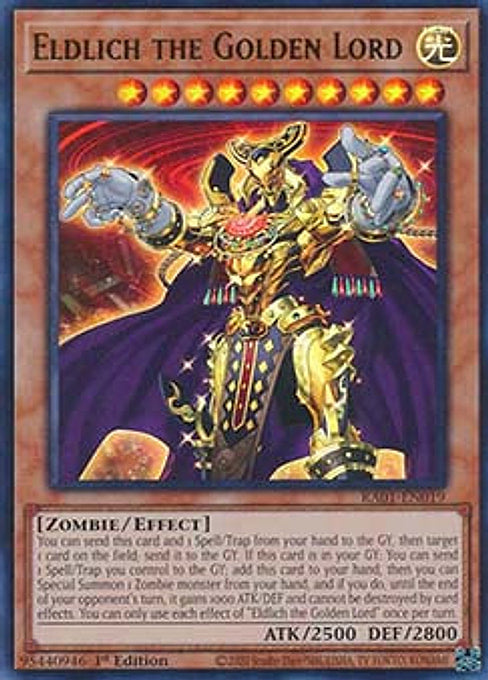 Eldlich the Golden Lord — 25th Anniversary Rarity Collection (RA01-019) Yu-Gi-Oh! card Imagen principal del producto