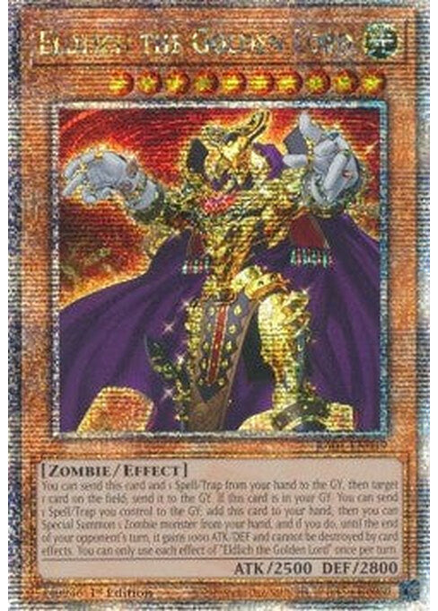 Eldlich the Golden Lord — 25th Anniversary Rarity Collection (RA01-019) Yu-Gi-Oh! card Image principale du produit