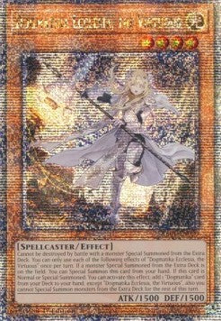 Dogmatika Ecclesia, the Virtuous (V.5 - Quarter Century Secret Rare) - 25th Anniversary Rarity Collection (Quarter Century Secret Rare) [RA01-020] Hoofdafbeelding