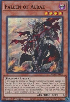 Fallen of Albaz (V.1 - Super Rare) - 25th Anniversary Rarity Collection (Super Rare) [RA01-021] Imagen principal del producto