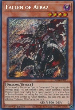 Fallen of Albaz (V.3 - Secret Rare) - 25th Anniversary Rarity Collection (Secret Rare) [RA01-021] Hover Image