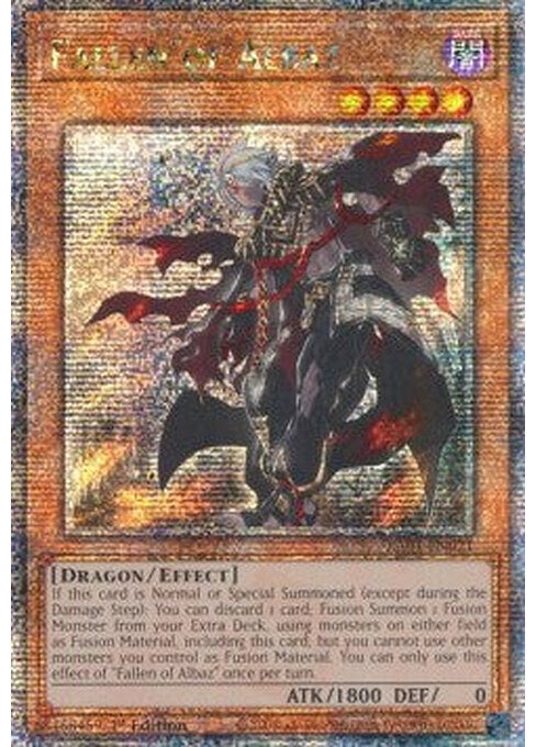 Fallen of Albaz — 25th Anniversary Rarity Collection (RA01-021) Yu-Gi-Oh! card Hoofdafbeelding