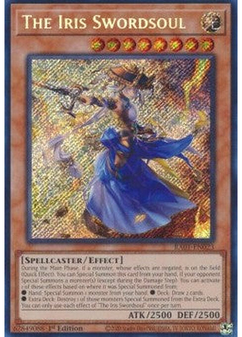 The Iris Swordsoul — 25th Anniversary Rarity Collection (RA01-023) Yu-Gi-Oh! card Imagen principal del producto