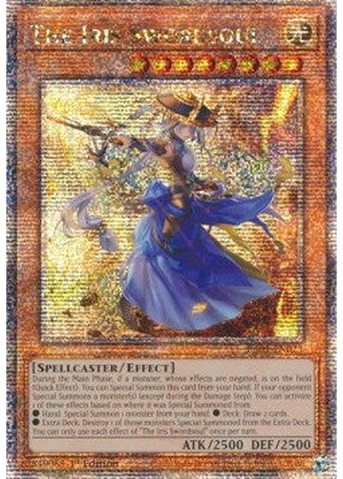 The Iris Swordsoul — 25th Anniversary Rarity Collection (RA01-023) Yu-Gi-Oh! card Main image
