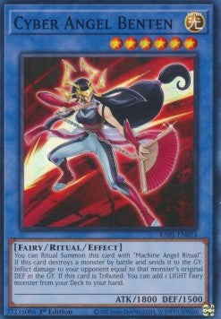 Cyber Angel Benten (V.1 - Super Rare) - 25th Anniversary Rarity Collection (Super Rare) [RA01-024] Imagen principal del producto