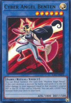 Cyber Angel Benten (V.2 - Ultra Rare) - 25th Anniversary Rarity Collection (Ultra Rare) [RA01-024] Imagen principal del producto