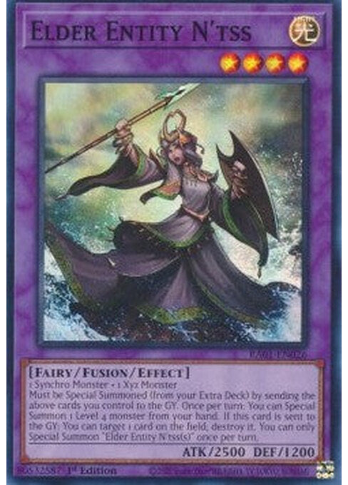 Elder Entity N'tss — 25th Anniversary Rarity Collection (RA01-026) Yu-Gi-Oh! card Image principale du produit