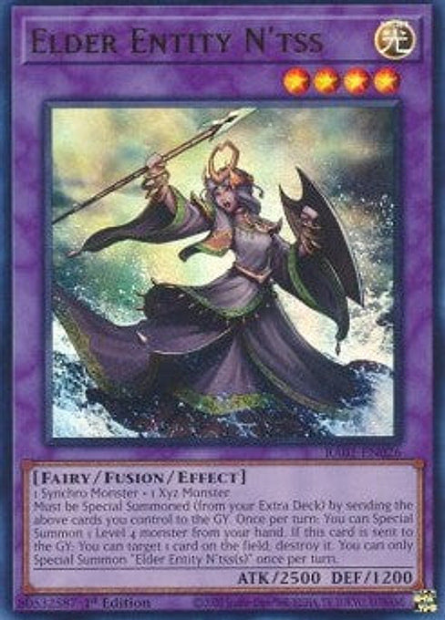 Elder Entity N'tss — 25th Anniversary Rarity Collection (RA01-026) Yu-Gi-Oh! card Imagen principal del producto