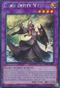 Elder Entity N'tss (V.4 - Platinum Secret Rare) - 25th Anniversary Rarity Collection (Platinum Secret Rare) [RA01-026]