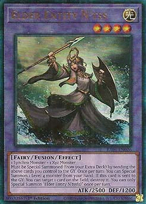 Elder Entity N'tss — 25th Anniversary Rarity Collection (RA01-026) Yu-Gi-Oh! card Imagen principal del producto
