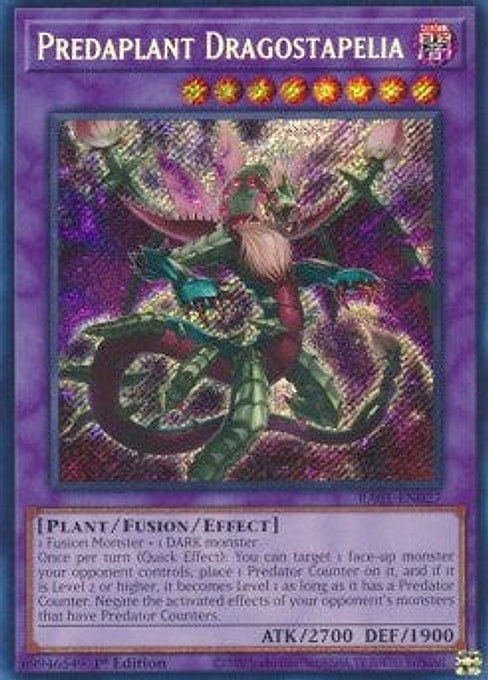 Predaplant Dragostapelia — 25th Anniversary Rarity Collection (RA01-027) Yu-Gi-Oh! card Imagen principal del producto