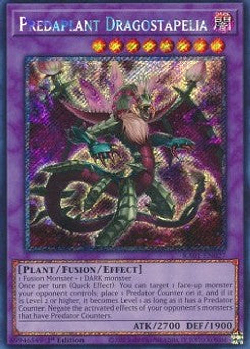 Predaplant Dragostapelia — 25th Anniversary Rarity Collection (RA01-027) Yu-Gi-Oh! card Imagen principal del producto