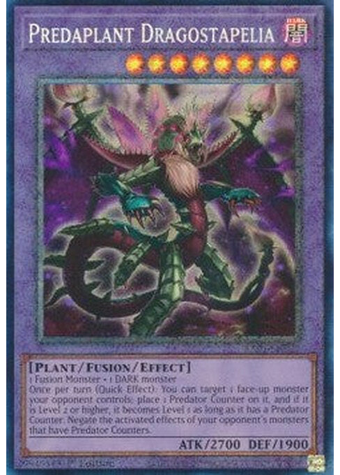 Predaplant Dragostapelia — 25th Anniversary Rarity Collection (RA01-027) Yu-Gi-Oh! card Main image