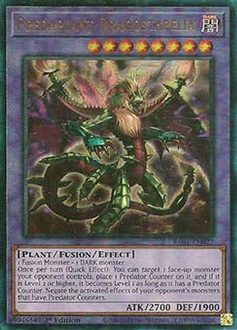 Predaplant Dragostapelia — 25th Anniversary Rarity Collection (RA01-027) Yu-Gi-Oh! card Imagen principal del producto
