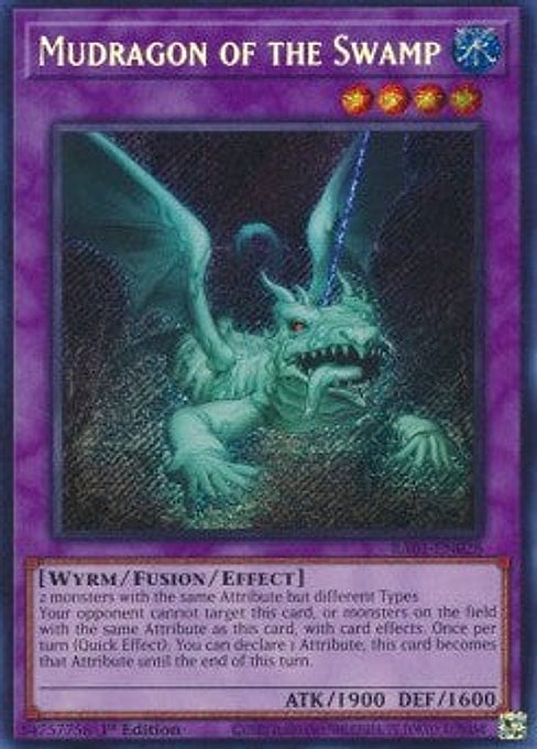 Mudragon of the Swamp — 25th Anniversary Rarity Collection (RA01-028) Yu-Gi-Oh! card Hoofdafbeelding