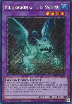 Mudragon of the Swamp (V.4 - Platinum Secret Rare) - 25th Anniversary Rarity Collection (Platinum Secret Rare) [RA01-028]