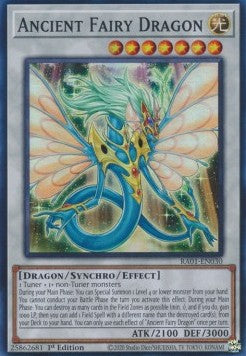 Ancient Fairy Dragon (V.1 - Super Rare) - 25th Anniversary Rarity Collection (Super Rare) [RA01-030] Image principale du produit