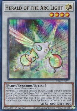 Herald of the Arc Light (V.2 - Ultra Rare) - 25th Anniversary Rarity Collection (Ultra Rare) [RA01-031] Hover Image