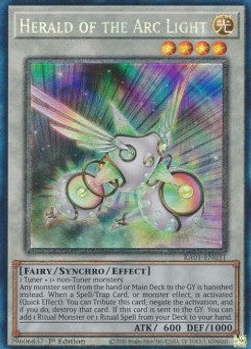 Herald of the Arc Light — 25th Anniversary Rarity Collection (RA01-031) Yu-Gi-Oh! card Image principale du produit