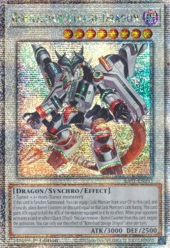 Borreload Savage Dragon (V.5 - Quarter Century Secret Rare) - 25th Anniversary Rarity Collection (Quarter Century Secret Rare) [RA01-033] Hoofdafbeelding