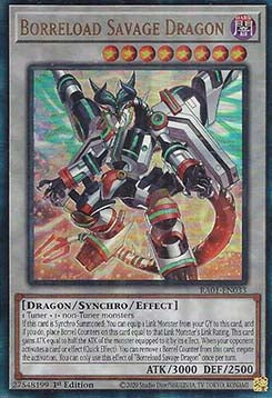 Borreload Savage Dragon (V.7 - Ultimate Rare) - 25th Anniversary Rarity Collection (Ultimate Rare) [RA01-033] Hoofdafbeelding
