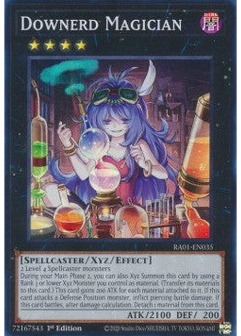 Downerd Magician — 25th Anniversary Rarity Collection (RA01-035) Yu-Gi-Oh! card Image principale du produit