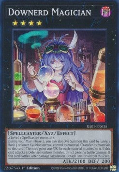 Downerd Magician (V.1 - Super Rare) - 25th Anniversary Rarity Collection (Super Rare) [RA01-035]