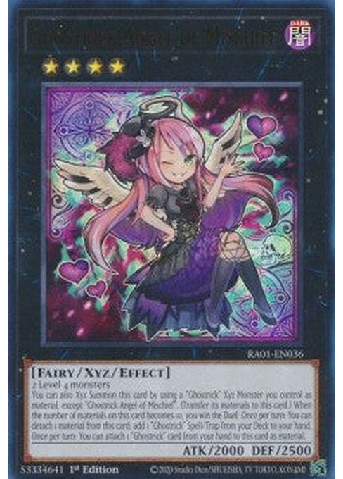 Ghostrick Angel of Mischief — 25th Anniversary Rarity Collection (RA01-036) Yu-Gi-Oh! card Imagen principal del producto