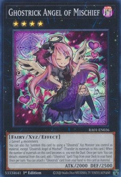 Ghostrick Angel of Mischief (V.3 - Secret Rare) - 25th Anniversary Rarity Collection (Secret Rare) [RA01-036] Immagine principale del prodotto