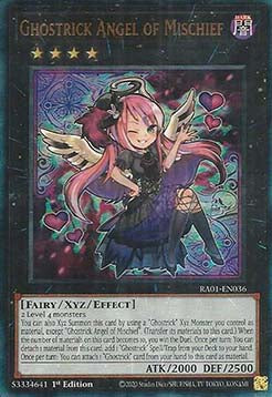 Ghostrick Angel of Mischief (V.7 - Ultimate Rare) - 25th Anniversary Rarity Collection (Ultimate Rare) [RA01-036] Hover Image