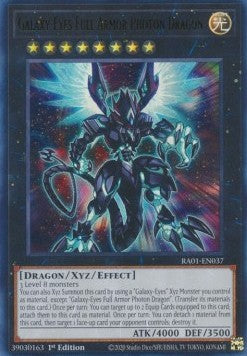 Galaxy-Eyes Full Armor Photon Dragon (V.2 - Ultra Rare) - 25th Anniversary Rarity Collection (Ultra Rare) [RA01-037] Hover Image