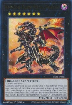 Red-Eyes Flare Metal Dragon (V.2 - Ultra Rare) - 25th Anniversary Rarity Collection (Ultra Rare) [RA01-038] Hover Image