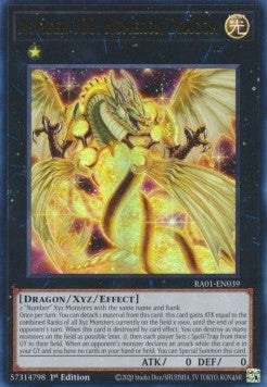 Number 100: Numeron Dragon (V.2 - Ultra Rare) - 25th Anniversary Rarity Collection (Ultra Rare) [RA01-039]