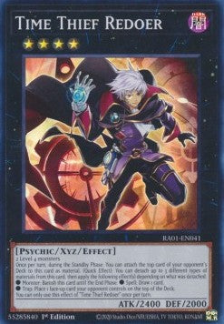 Time Thief Redoer (V.1 - Super Rare) - 25th Anniversary Rarity Collection (Super Rare) [RA01-041] Hoofdafbeelding