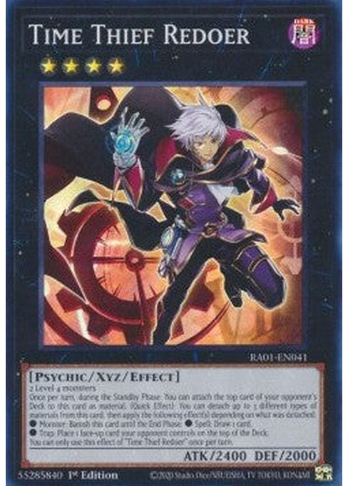 Time Thief Redoer — 25th Anniversary Rarity Collection (RA01-041) Yu-Gi-Oh! card Main image