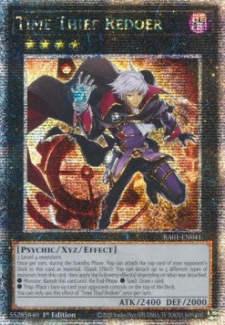 Time Thief Redoer (V.5 - Quarter Century Secret Rare) - 25th Anniversary Rarity Collection (Quarter Century Secret Rare) [RA01-041] Hoofdafbeelding