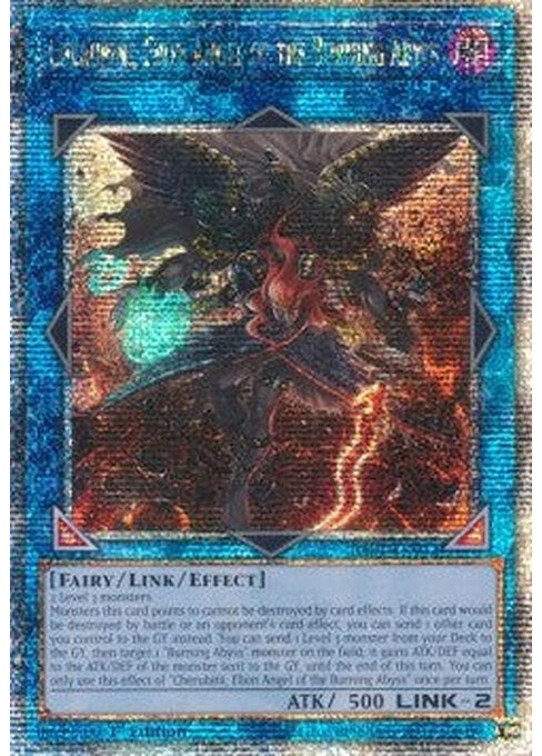 Cherubini, Ebon Angel of the Burning Abyss — 25th Anniversary Rarity Collection (RA01-042) Yu-Gi-Oh! card Image principale du produit