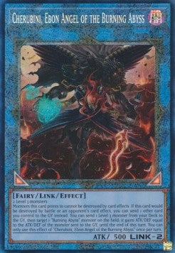Cherubini, Ebon Angel of the Burning Abyss (V.6 - Collectors Rare) - 25th Anniversary Rarity Collection (Collectors Rare) [RA01-042] Main image