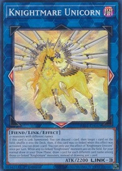 Knightmare Unicorn — 25th Anniversary Rarity Collection (RA01-043) Yu-Gi-Oh! card Image principale du produit