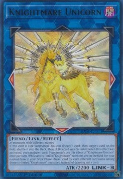 Knightmare Unicorn (V.2 - Ultra Rare) - 25th Anniversary Rarity Collection (Ultra Rare) [RA01-043] Immagine principale del prodotto