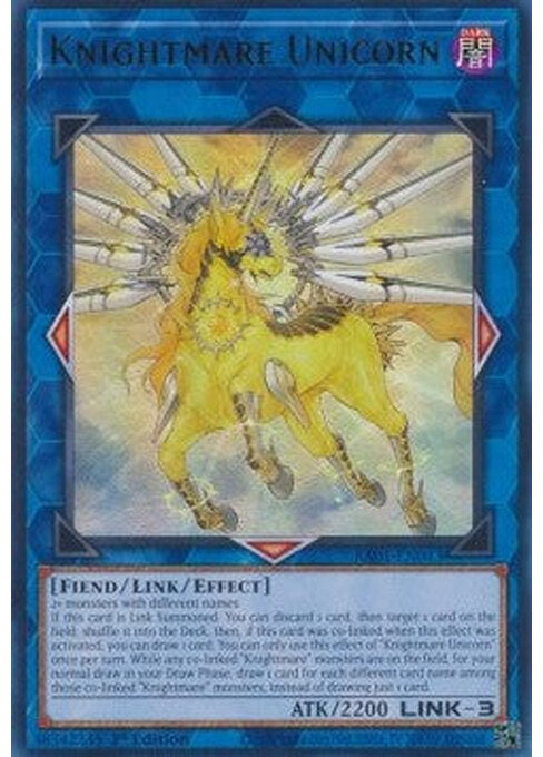 Knightmare Unicorn — 25th Anniversary Rarity Collection (RA01-043) Yu-Gi-Oh! card Main image