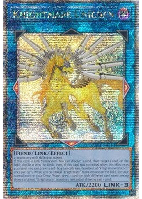 Knightmare Unicorn — 25th Anniversary Rarity Collection (RA01-043) Yu-Gi-Oh! card Main image